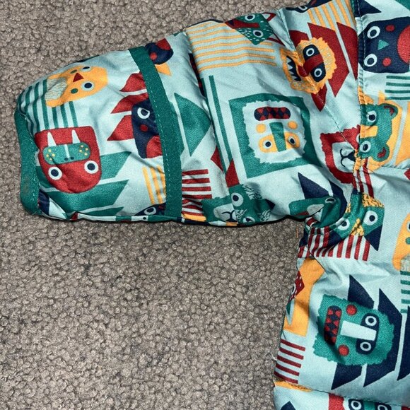 COLUMBIA SNUGGLY BUNNY BUNTING DOWN INSULATED WATER RESISTANT SNOWSUIT 3-6months - Picture 11 of 16